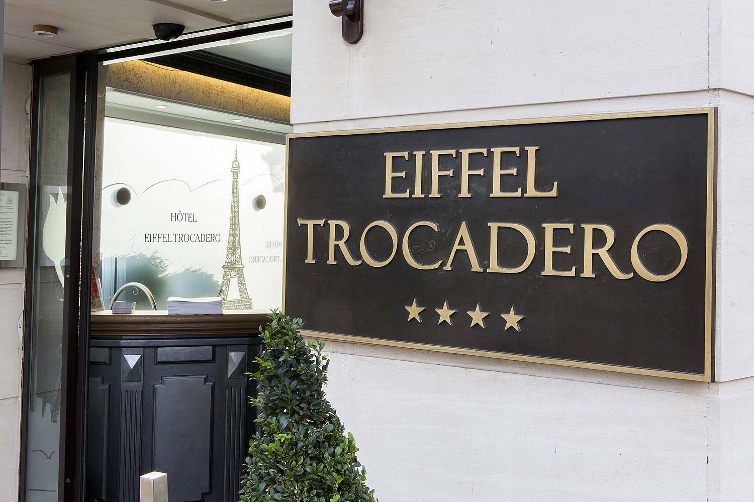 Eiffel Trocadero Hotel Paris Luaran gambar